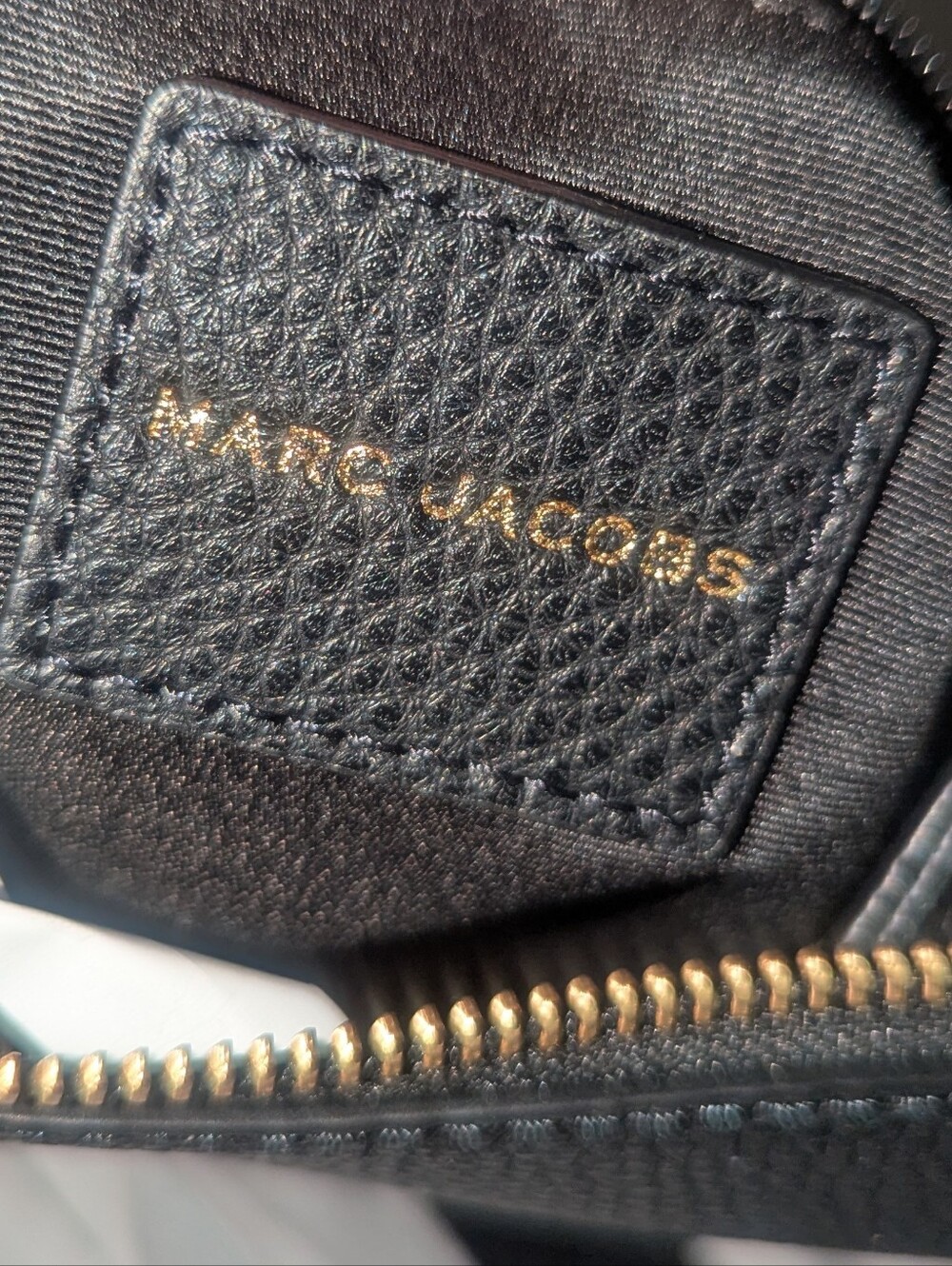Marc Jacobs Drifter Swing Black Pebbled Leather Crossbody Bag - Picture 8 of 15